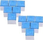 LOORGVEL 12pcs Billiard Chalk Pool Cubes Billiard Pool Table Chalk for Games Tournaments Home Sports Hobbies