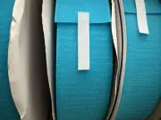 Hook and Loop 2" Wide Blue Teal - SEW-ON - 25 Yards Hook Side Only Fastener Tape