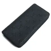 Louis Vuitton Zippy Wallet Vertical Long Monogram Shadow Black M62902 Purchased