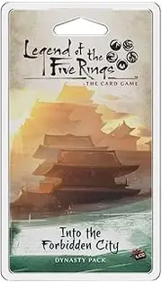 Fantasy Flight Games L5C04 Legend of The Five Rings Into The Forbidden City Card Game Card Game