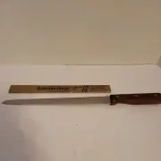 Vntg Barclay Forge 10” Hollow Ground Stainless Steel French Roast Slicer Knife