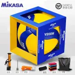 ☇☎MIKASA米卡薩排球中考學生比賽專用球MVA200軟V200W硬排軟式V330W