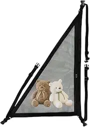 Truck Cargo Net,Triangle Mesh Storage Organizer - Heavy-Duty, Space-Saving, Multi-Function Interior Accessories for Automobile Truck Rv