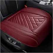 Car Seat Cover Sets for BMW for X5 E87 E87 for X1 F48 for X2 for X3 for X4 for X6 for X7 for M3 for M4 for M5 Full Coverage Pu Leather Car Seat Cover Car Seat Covers(A-Wine Red 1 Seat)