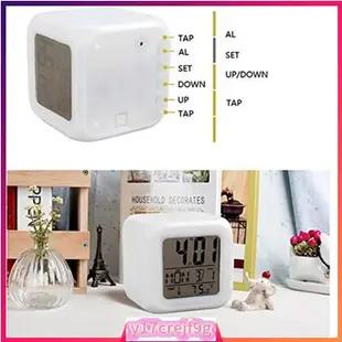 Easily set up digital travel alarm clocks, snooze, soft nigh