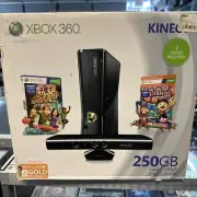 Microsoft Xbox 360 Kinect Holiday Bundle 250GB Glossy Black Console