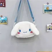 Kawaii Sanrio Cinnamonroll Mini Shoulder Bag Cartoon Messenger Plush Backpack