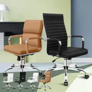 ALFORDSON Office Chair Ergonomic Executive Computer Seat Gaming Mid High Back