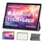 Android 14 Tablet,10 inch Tablets, Octa Core CPU, 10GB+64GB+512GB Expansion,