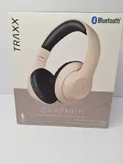 Graphite Wireless Headphones With Mic Traxx