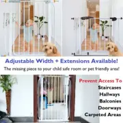 DIY Multipurpose Baby Safety Gate Child Stairway Pet Doorway Barrier Many Sizes