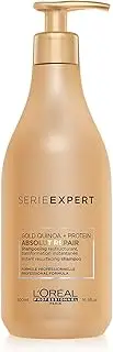 L'Oreal Professionnel Serie Expert - Absolut Repair Gold Quinoa + Protein Instant Resurfacing Shampoo 500ml/16.9oz