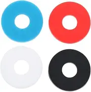 Parliky Silicone Guitar Strap Locks for Bass Electric Guitar Non-slip Strap Blocks Set