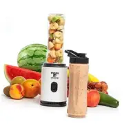 Personal Blender Single Serve Shake & Smoothies Maker with Portable White