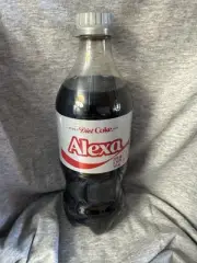 Share A Coke with Alexa 2025 Personalized Gift Coca Cola Bottle 20oz Diet Coke