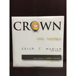 <免運>丹麥 LARSEN 皇冠 CROWN 大提琴C弦