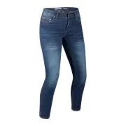 Lady Trust Tapered Pants Blue Washed