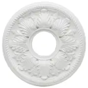 Lot of 3 Hampton Bay 14 in White Bellezza Ceiling Medallion Paintable #422 797