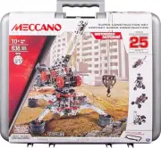 Meccano Super Construction 25-in-1 Motorized Building Set 638 Parts Ages 10+