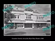 OLD LARGE HISTORIC PHOTO OF ESSENDON VICTORIA VIEW OF THE HOYTS THEATRE c1960
