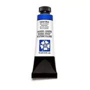 Daniel Smith 0.5 Fl Oz Cobalt Blue Watercolor Paint Semi Transparent Granulating
