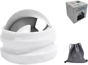 [IREES] Cold Massage Roller Ball,Manual Massage Ball Roller for Ice and Heat Therapy,Deep Tissue Massage Ball for Sore Muscles,Joint Pain,Muscle Recovery (White)