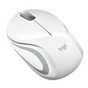 Logitech M187 Wireless Mini Mouse - White