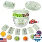 Airpro Salad Spinner Large, Vegetables Fruits Wash Bowl,Lettuce Spinner Pasta