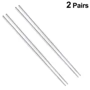 2 Pair Lightsaber Chopsticks Cooking Tweezers Set of Precisely-grooved