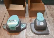 We R Memory Keepers Mini 8 Paper Punch 6" Border/Corner Set - 'Trellis' *NIB*