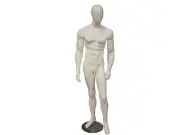 MATT WHITE MALE Mannequin Manequin Manikin Dress Form Display #M32W