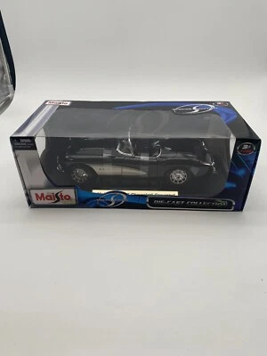 MAISTO 1957 CHEVROLET CORVETTE 1:18 SCALE DIE CAST COLLECTION--SPECIAL EDITION