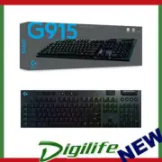 Logitech G915 Lightspeed Wireless RGB Mechanical Gaming Keyboard GL Tactile