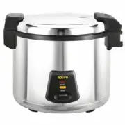 Apuro Rice Cooker / Steamer 6L Dry /13L Cooked Capacity Restaurant Takeaway