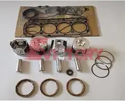 for yanmar Excavator 4TNV84T Engine kit Piston + Ring + Full Gasket kit