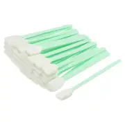 Cleaning Stick Foam Square Rectangle Sponge Stick 5.1" Cleanroom 100Pcs