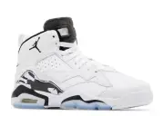 JORDAN MVP YOUTH SIZE 6.0 SAME AS WOMAN 7.5 NEW WHITE AND BLACK COMFORTABLE