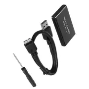 MSATA to USB 3.0 SSD Storage Case Adapter for 30x50mm 30x30mm MSATA SSD T5M9