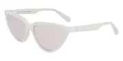 Calvin Klein Jeans CKJ23658S 100 Women’s Sunglasses White Size 56