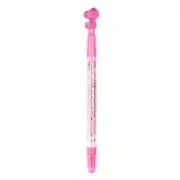 Peanuts Snoopy 3D Double Ended Fineliner, Brush Tip Marker Pen / Pink