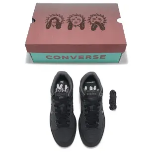 【CONVERSE】x Patta Weapon 休閒鞋 聯名 黑 全黑 Cordura 抗撕裂 防水 男鞋(A09783C)