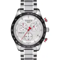 在飛比找momo購物網優惠-【TISSOT 天梭 官方授權】PRS516系列 決戰賽道三