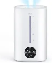 5L Humidifiers for Bedroom, 50H Runtime Humidifier Large Room, White