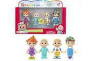 CoComelon 4 Figure Pack 3 Inch Figures JJ Tomtom Doll Play Gift Set