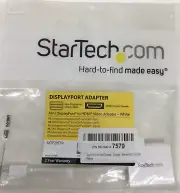 StarTech 4.7" Mini DisplayPort To HDMI Video Adapter Converter, White MDP2HDW