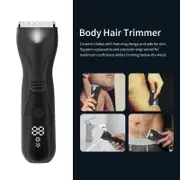 Rechargeable LED Display Hair Clipper Hair Trimmer For Men Shaver Hair Cutting Machine Barber Accessories Cut Machine Beard