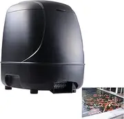 Automatic Fish Feeder for Outdoor Pond - Koi Dispenser for Vacation Away and Sunstroke Prevention (10L-Battery Powered)
