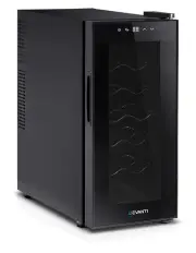 Devanti Wine Fridge Cooler 12 Bottles