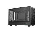 DeepCool CH260 M-ATX Case, Extremely Portable Size Abundant Airflow Ventilation Mesh and glass panels Support up to 360mm liquid cooling Direct instal