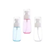 3 Pcs Spray Bottle Small Pump Reusable Bottles Travel Refillable